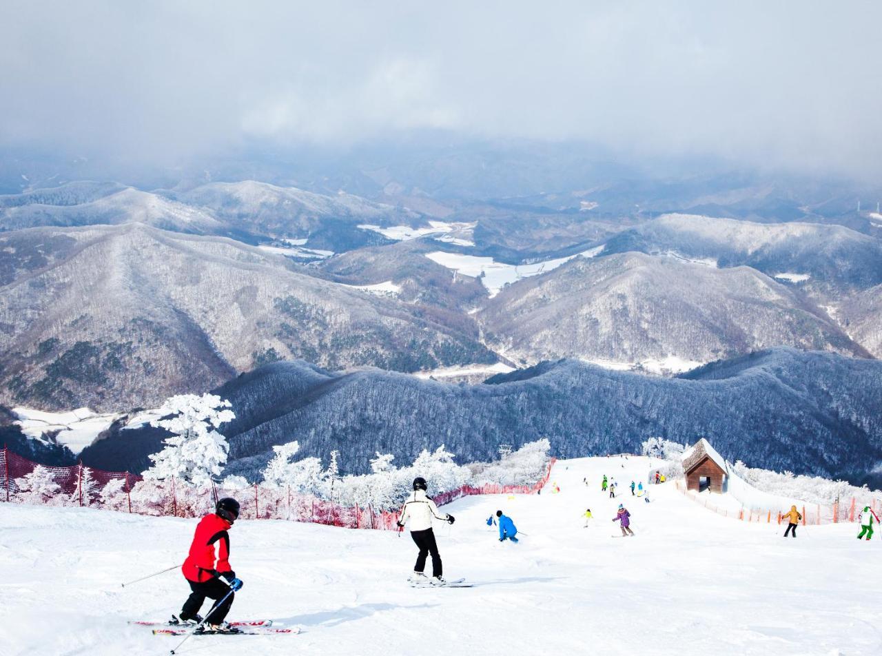 Korea Quality Elf Hotel Pyeongchang Esterno foto